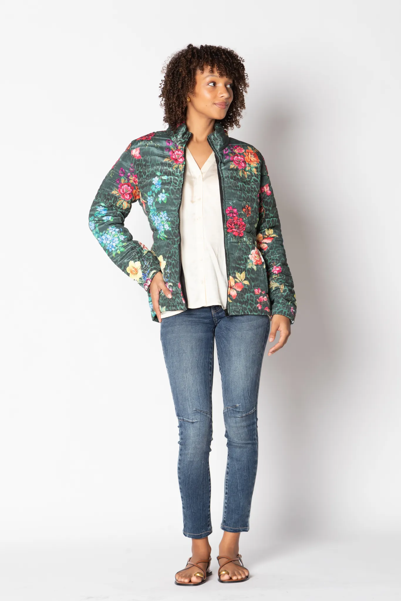 Florentyna Puffer - Green
