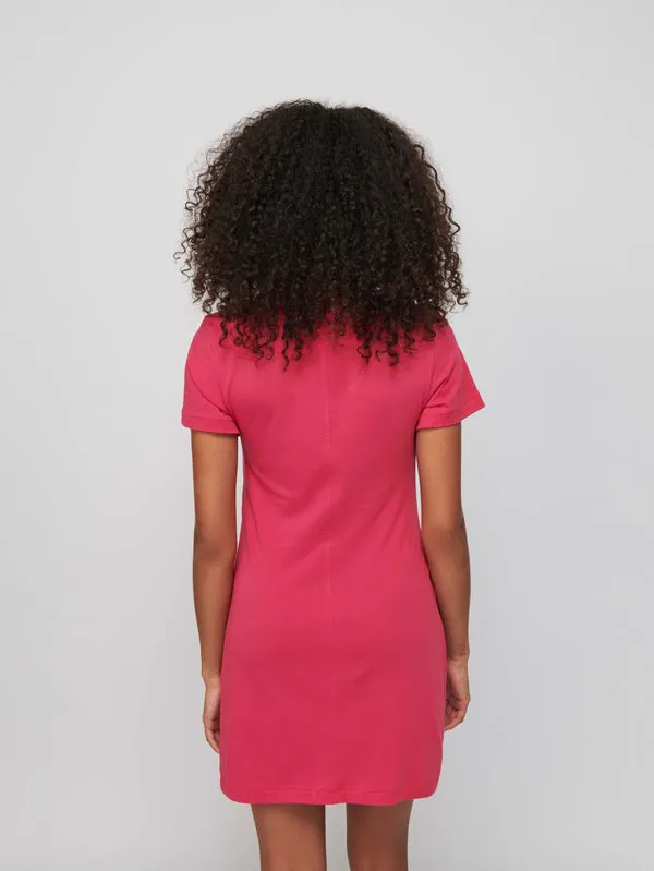 FORTUNA TWISTED T-SHIRT DRESS