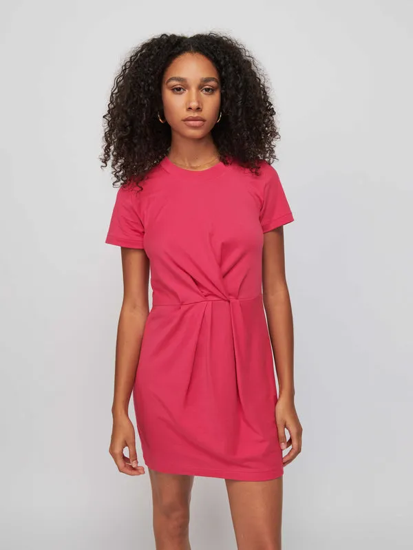 FORTUNA TWISTED T-SHIRT DRESS