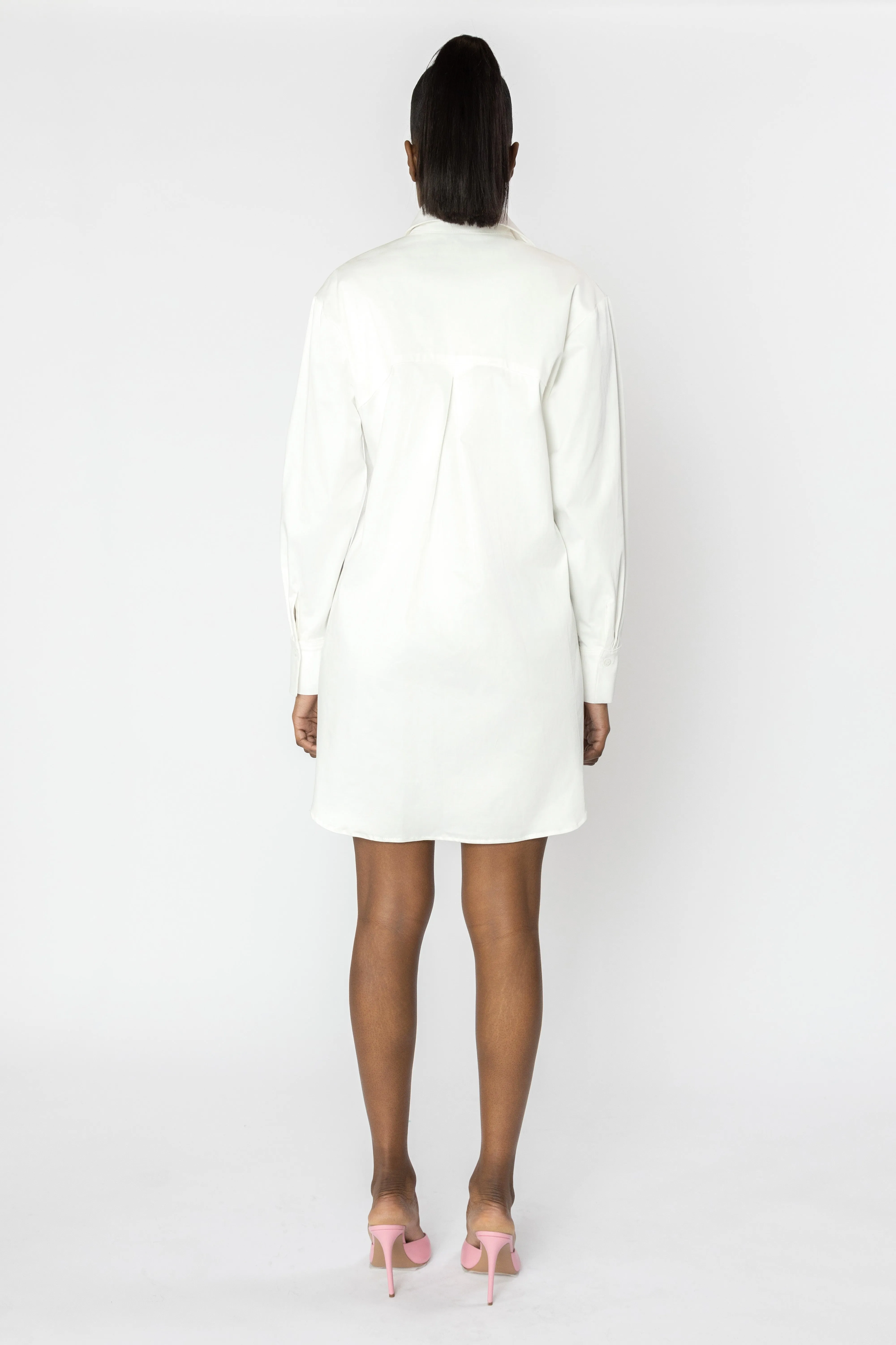 FREYA Oversized Concealed Pocket Shirt