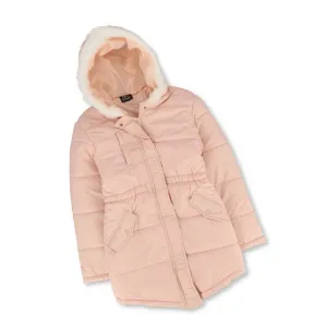 Girls Furtrim Puffer Jacket