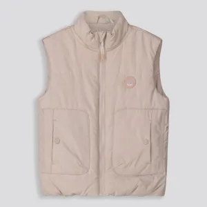 Girls Gillet Puffer _ 159158 _ Stone