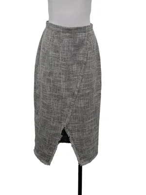 Grey Midi Skirt