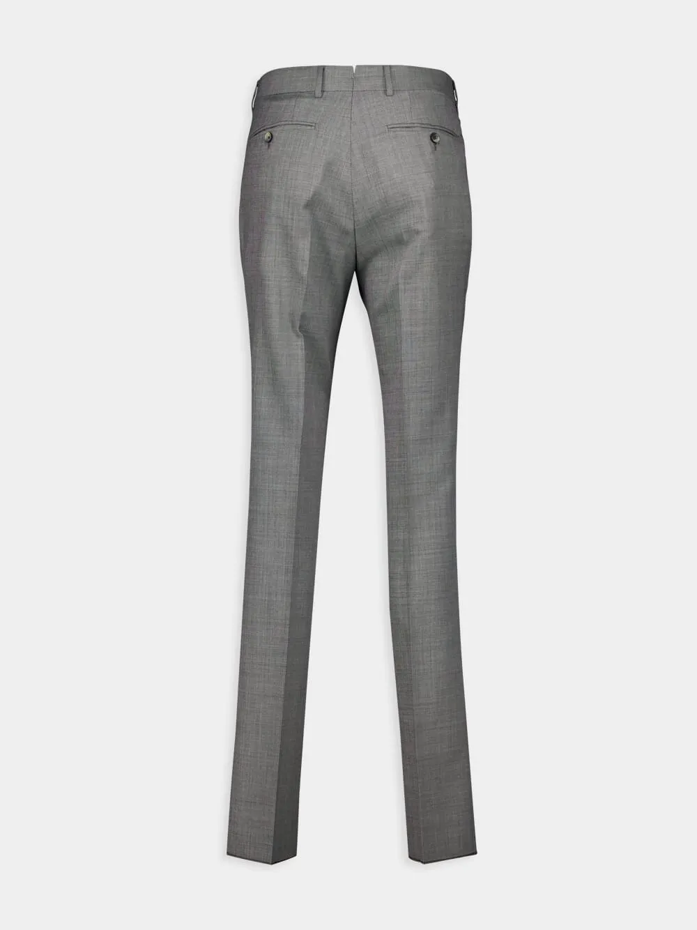Grey Wool Mohair Suit