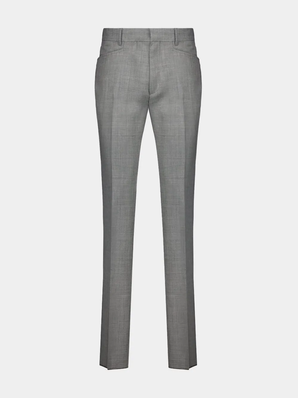 Grey Wool Mohair Suit