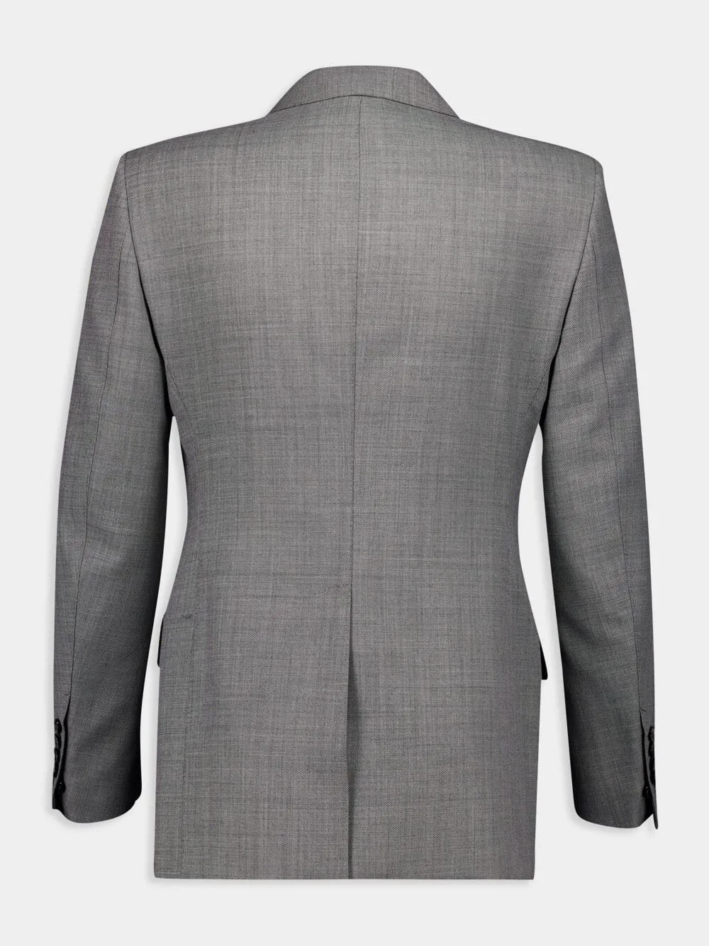 Grey Wool Mohair Suit