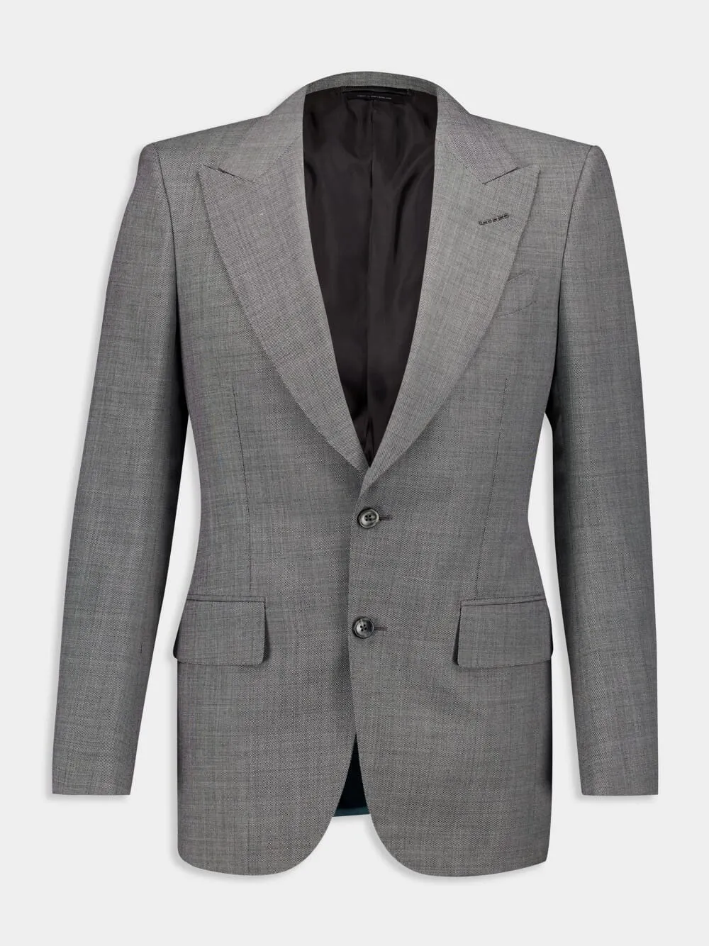 Grey Wool Mohair Suit