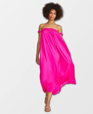 Guava Juice Pink Maxi Dress