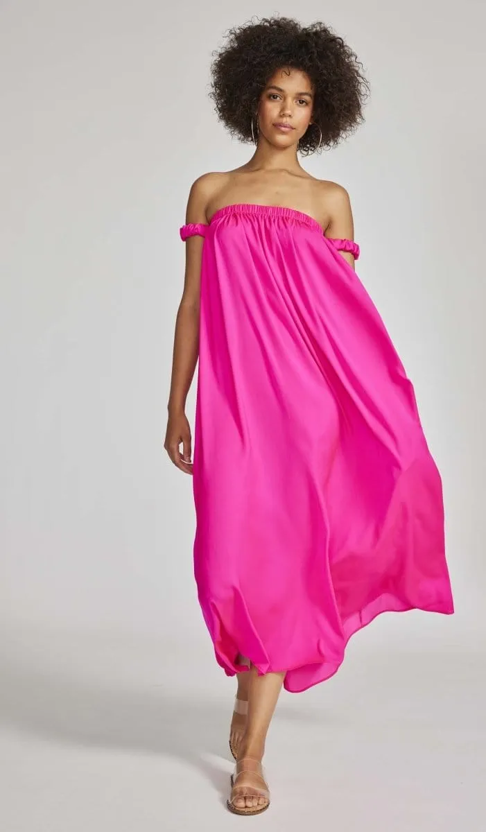 Guava Juice Pink Maxi Dress