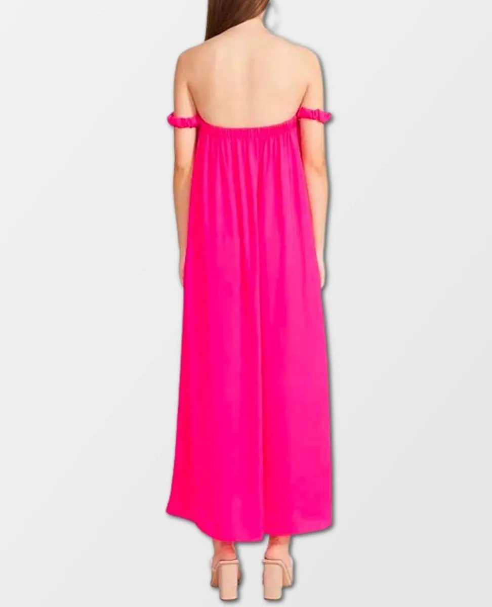 Guava Juice Pink Maxi Dress