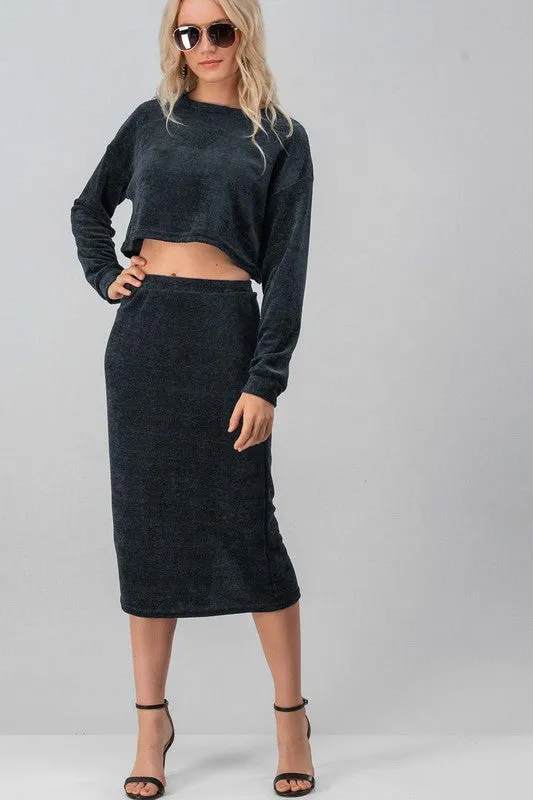 HAILEE SET NAVY