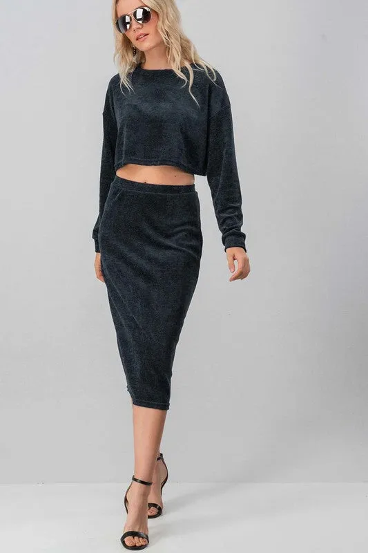 HAILEE SET NAVY