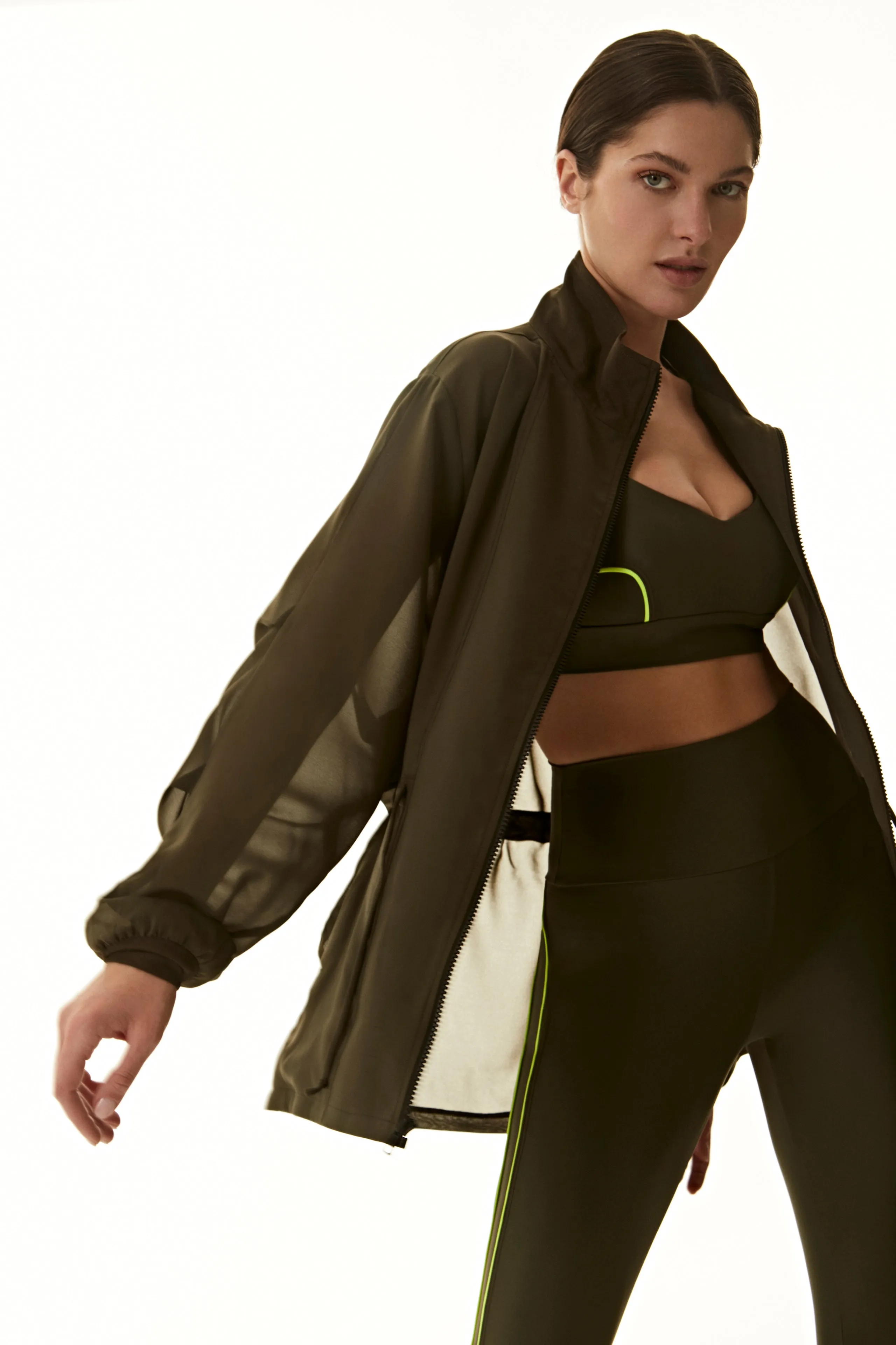 Harper Chiffon Parka