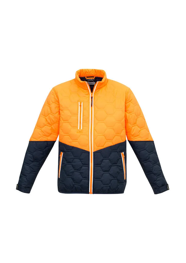 Hexagonal Puffer Jacket