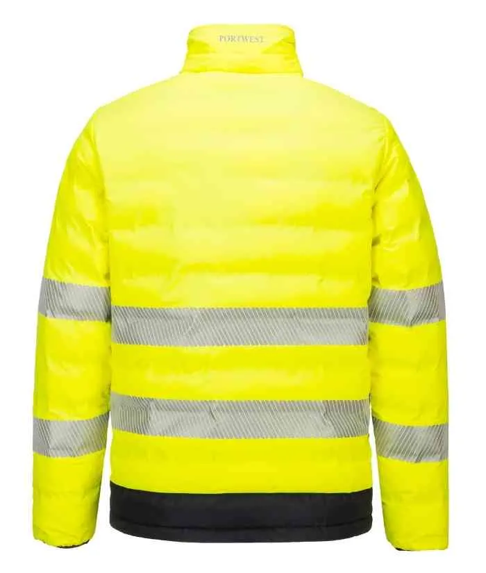 Hi Vis Ultrasonic Heated Tunnel Jacket