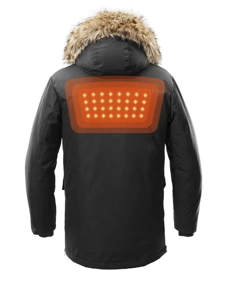Howard Men’s Heated Parka Black
