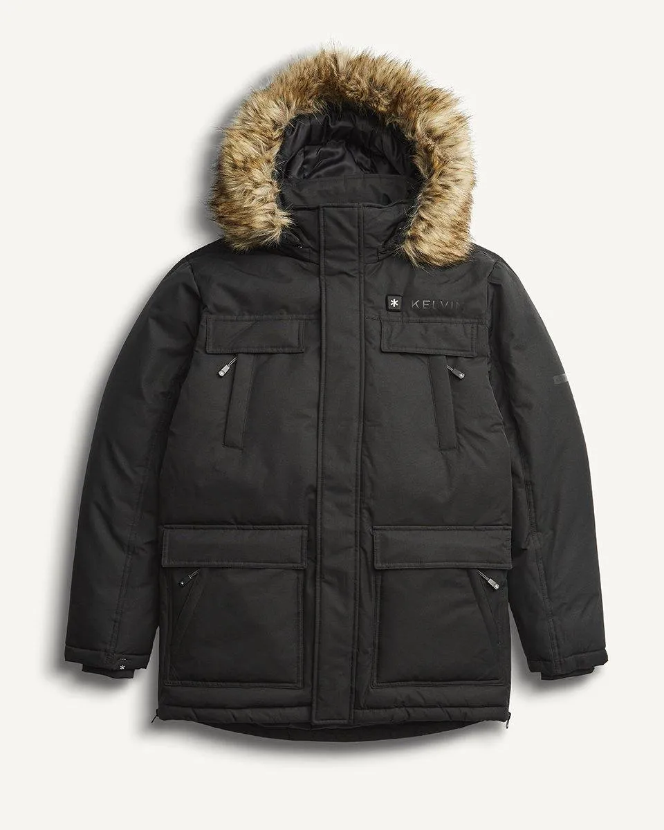 Howard Men’s Heated Parka Black