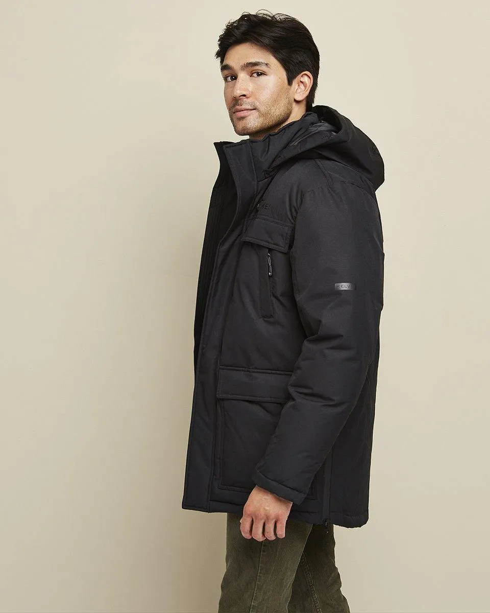 Howard Men’s Heated Parka Black