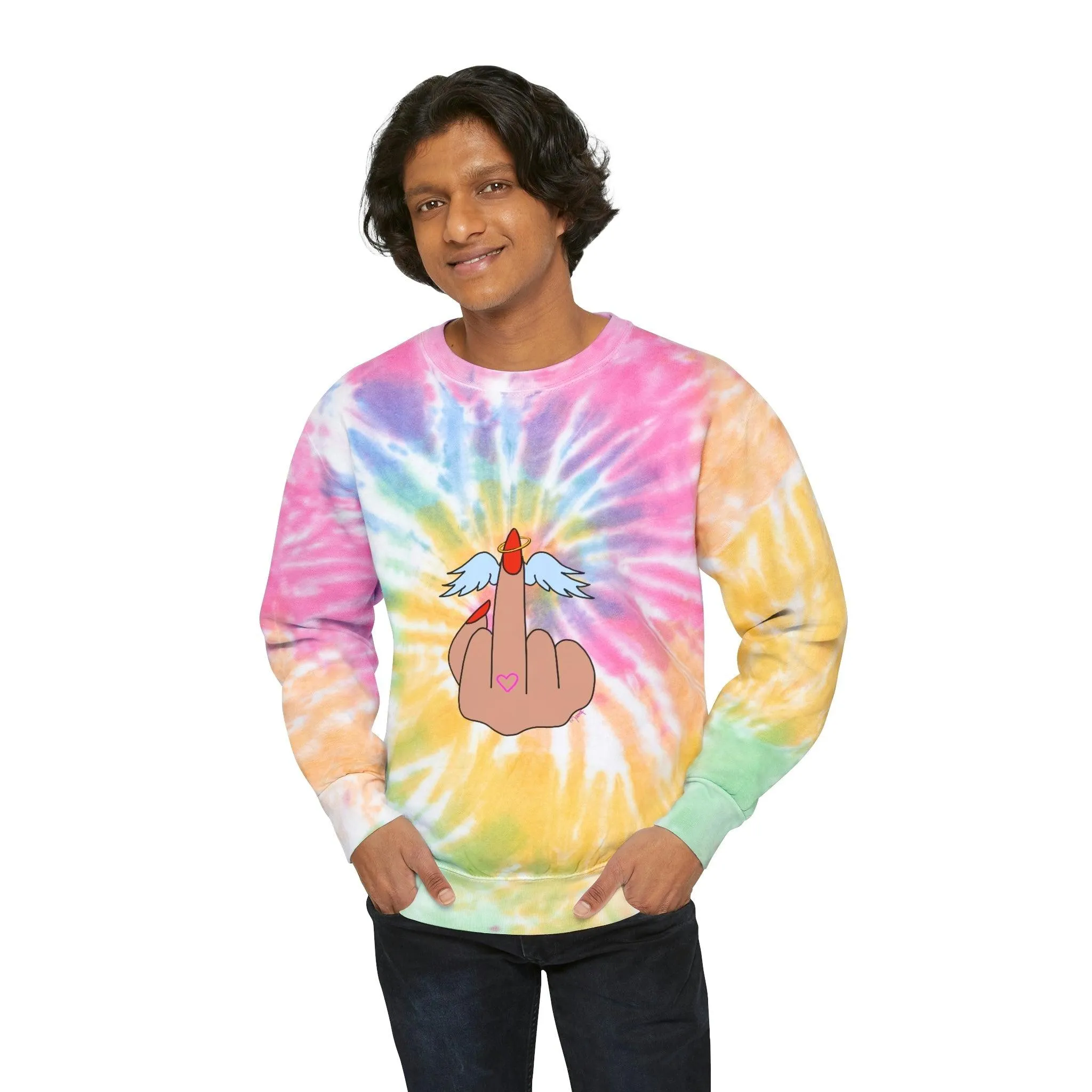 IDGFlyinFux Unisex Tie-Dye Sweatshirt