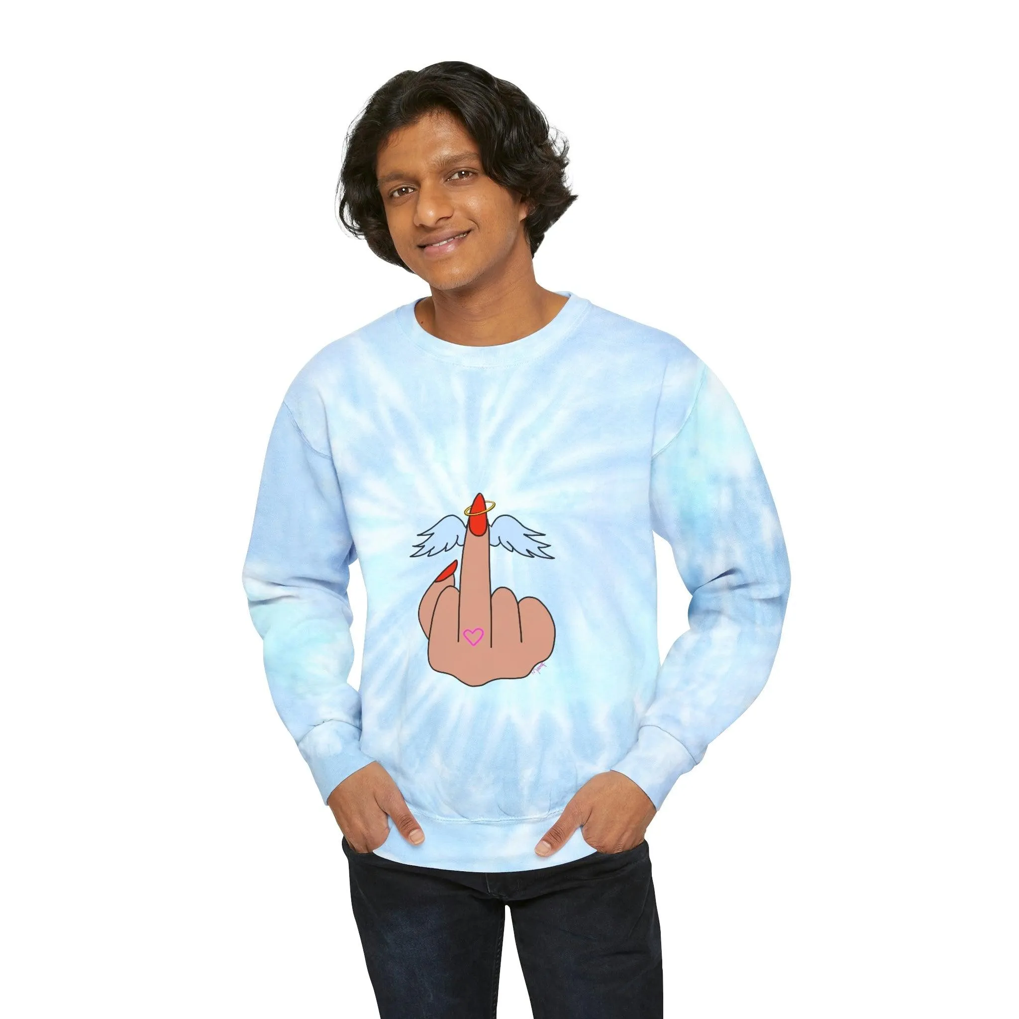 IDGFlyinFux Unisex Tie-Dye Sweatshirt