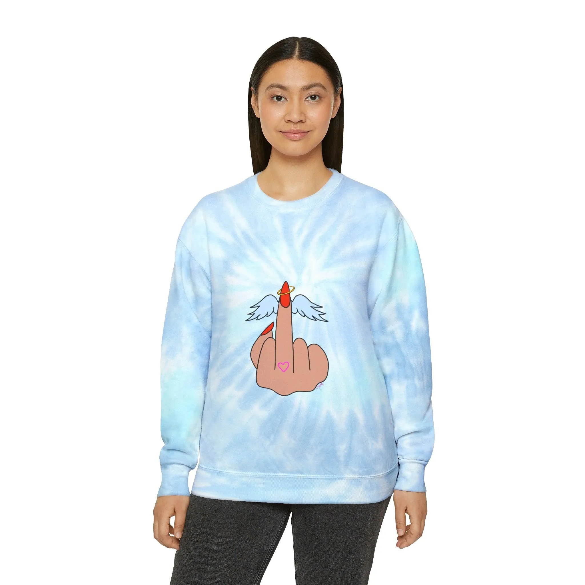 IDGFlyinFux Unisex Tie-Dye Sweatshirt
