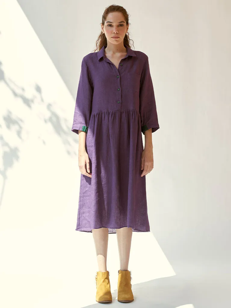 In The Moment Purple Dress
