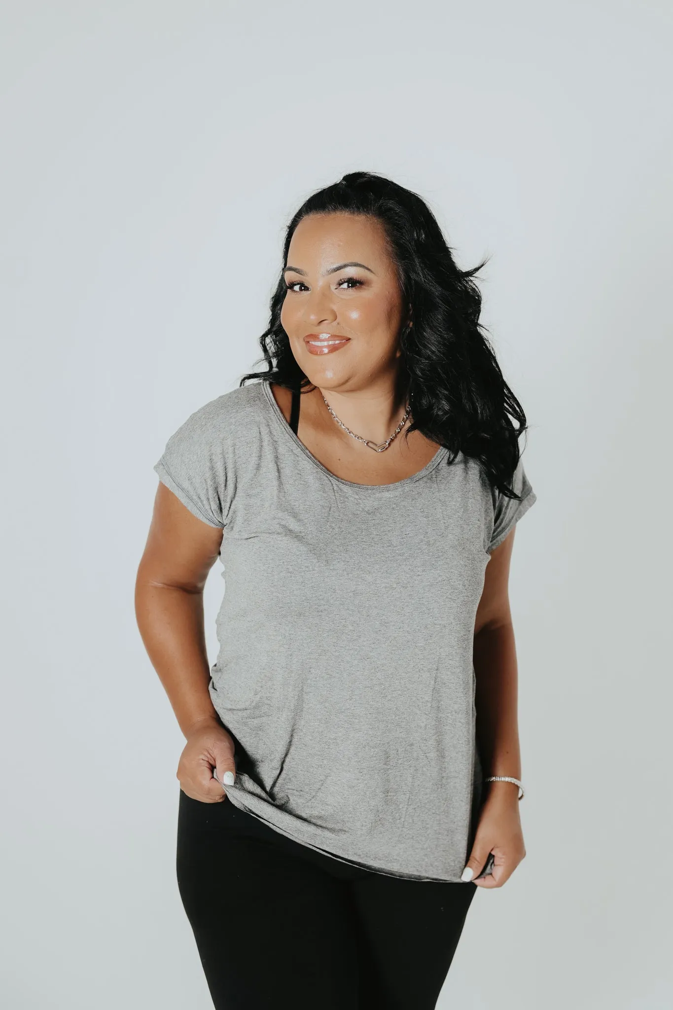 Isa Tank- Grey