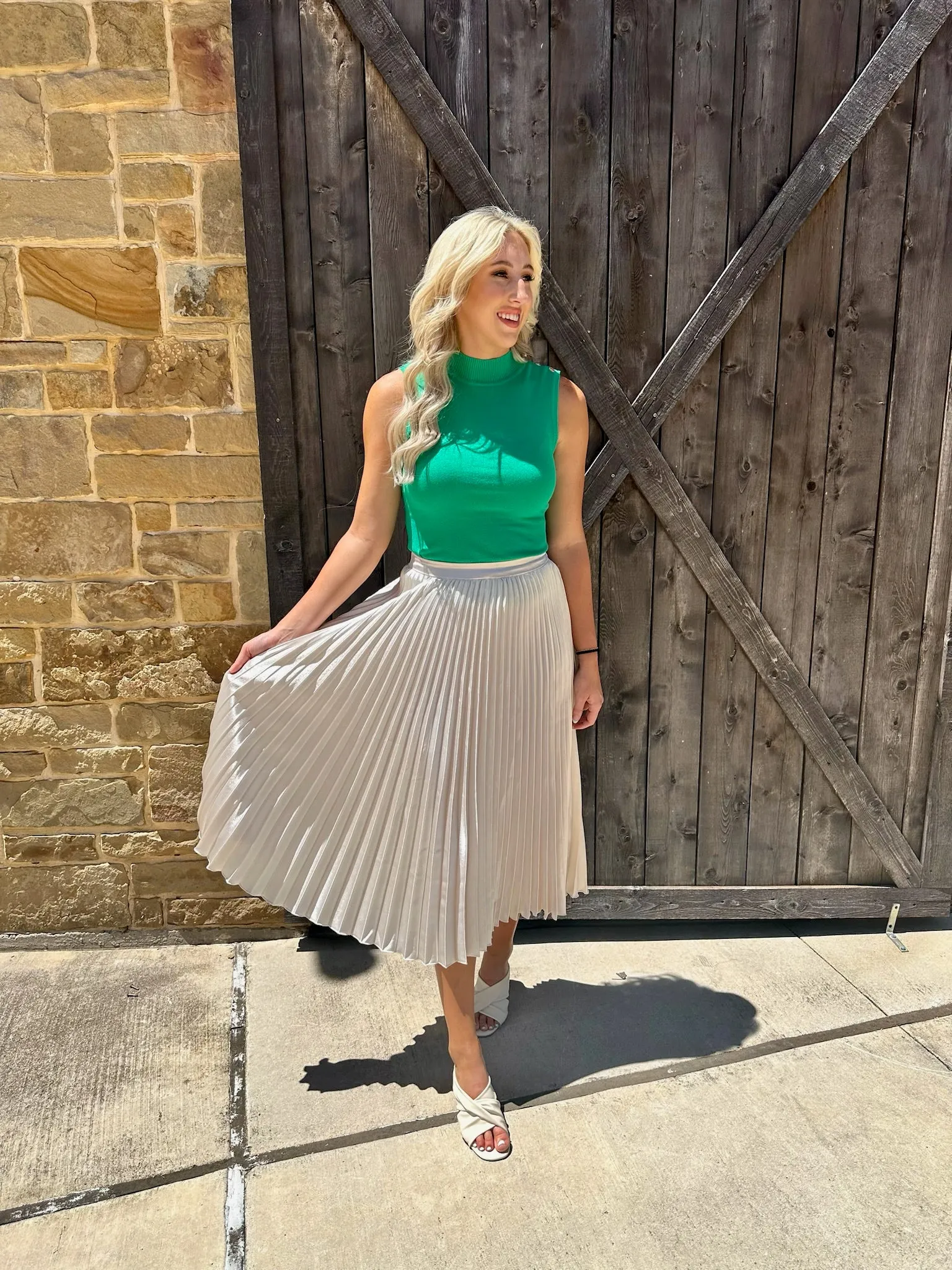 Isn’t It Romantic Midi Skirt