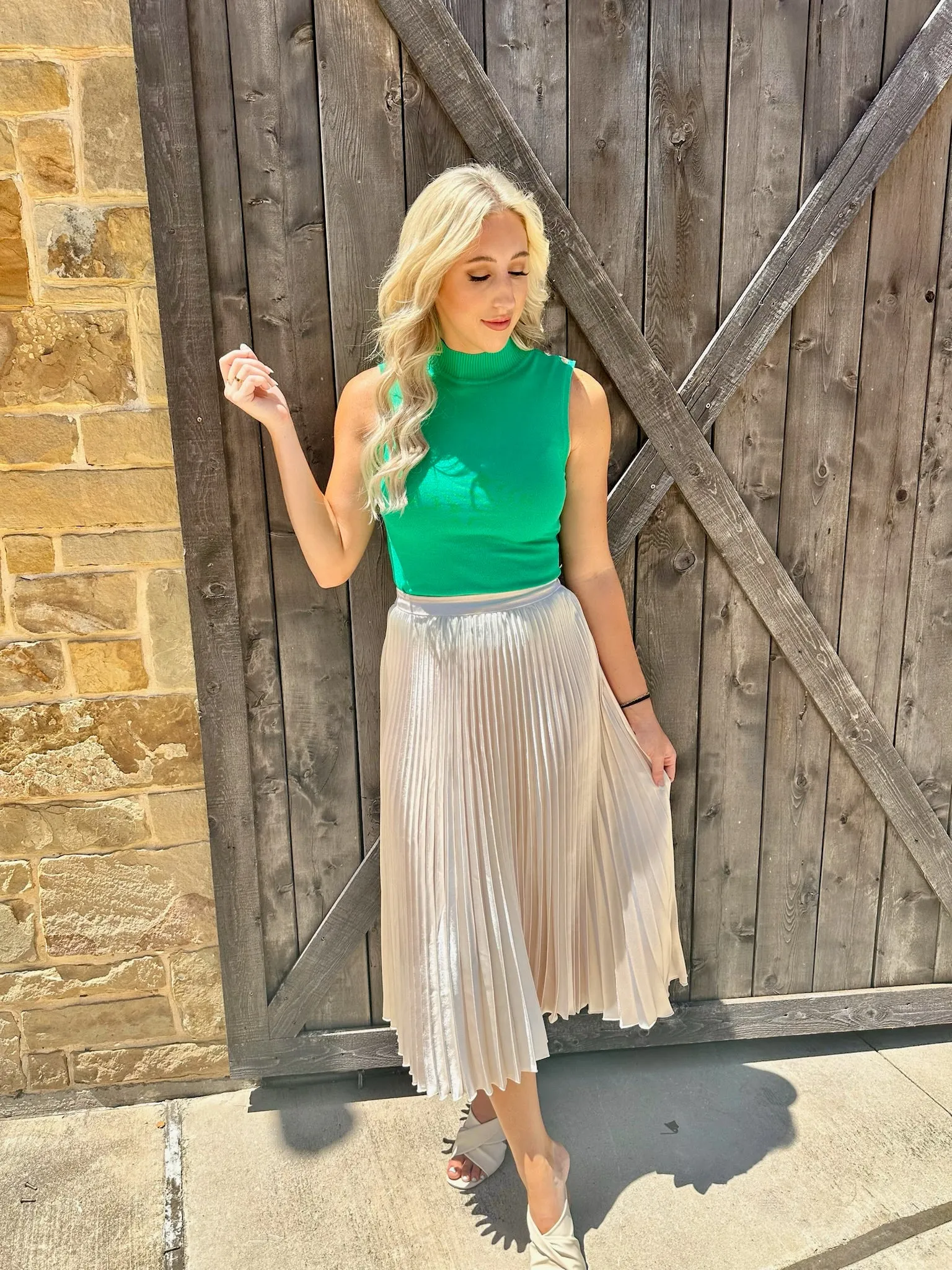 Isn’t It Romantic Midi Skirt