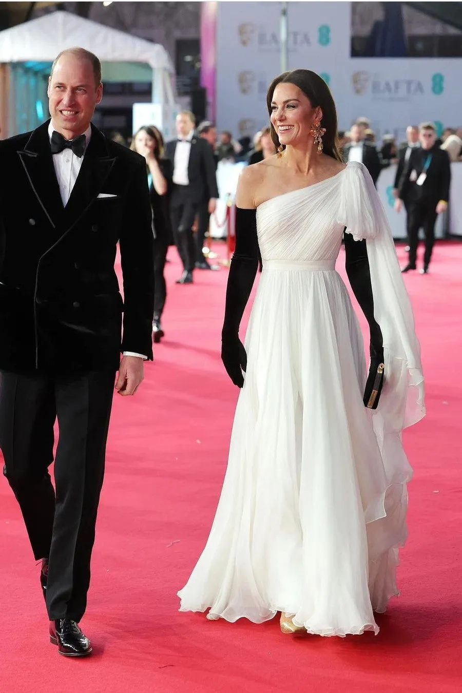 Kate Middleton Red Carpet Dress for BAFTA Awards