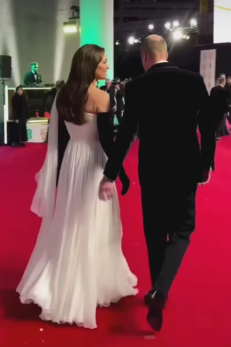 Kate Middleton Red Carpet Dress for BAFTA Awards