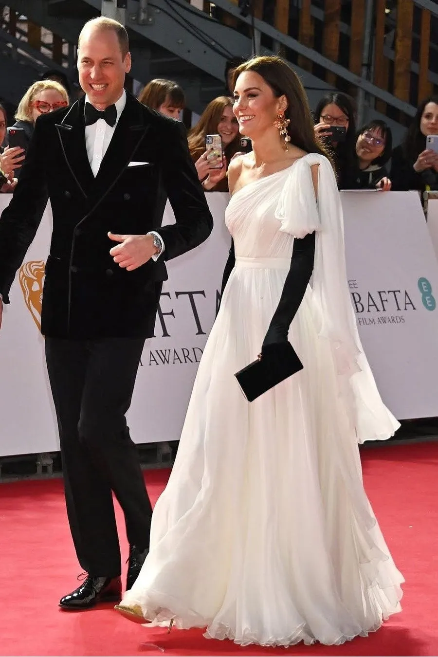 Kate Middleton Red Carpet Dress for BAFTA Awards