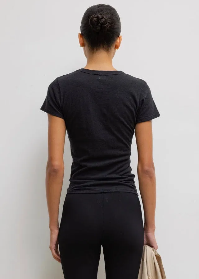 Laura Slim Fit Tee (Black)