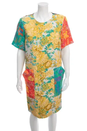 Libertine Multicolor Jacquard Floral Dress SZ S NWT