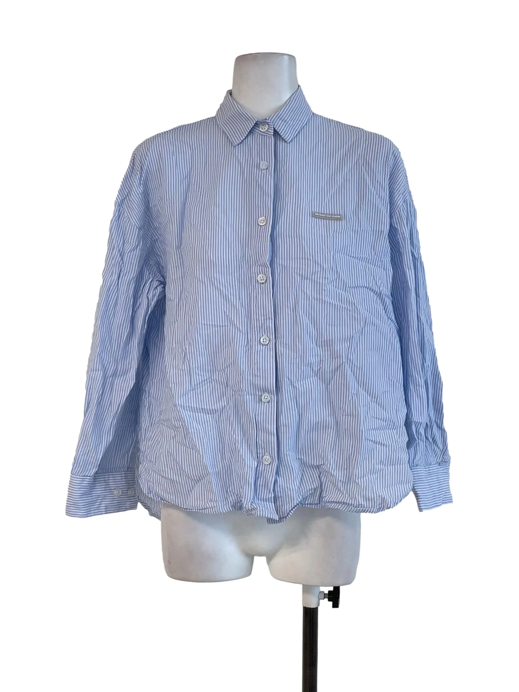 Light Blue Stripes Shirt