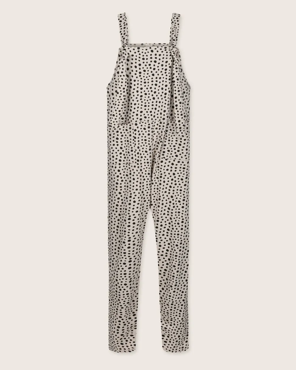 Lila Irregular Spot Dungarees
