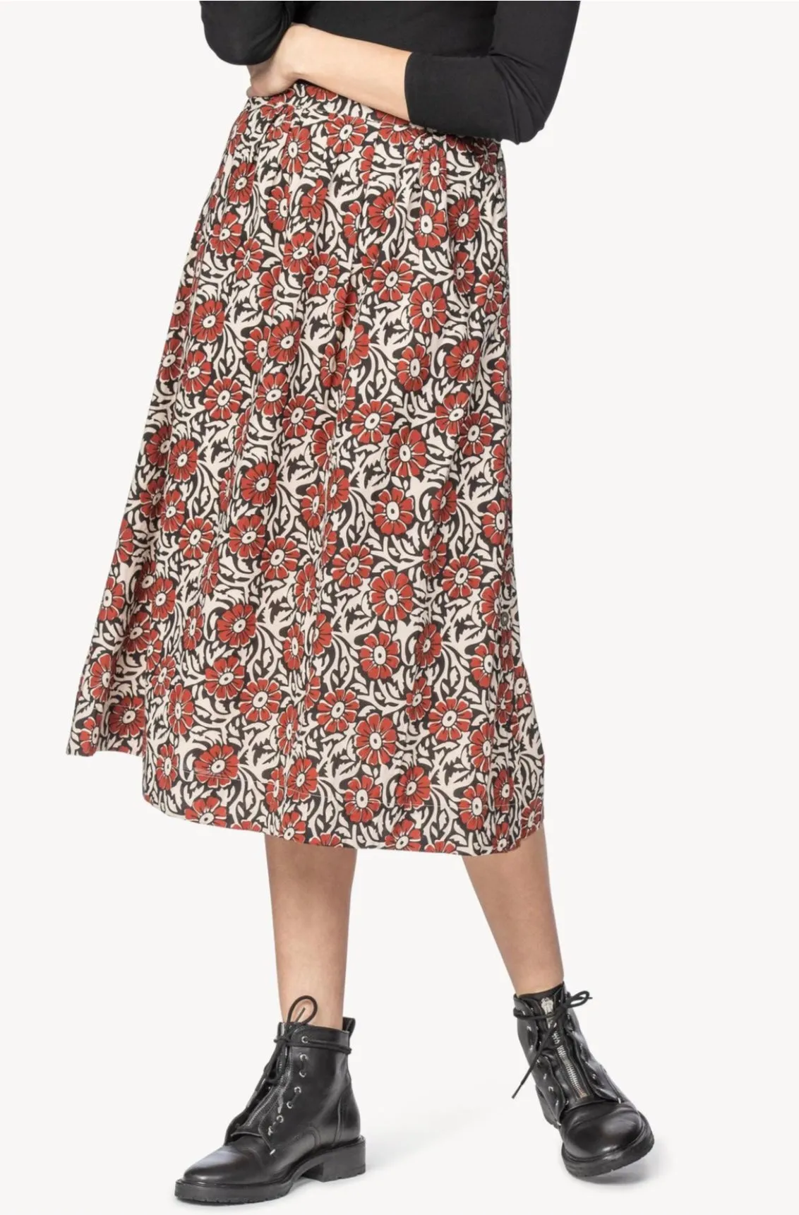Lilla P Side Button Skirt