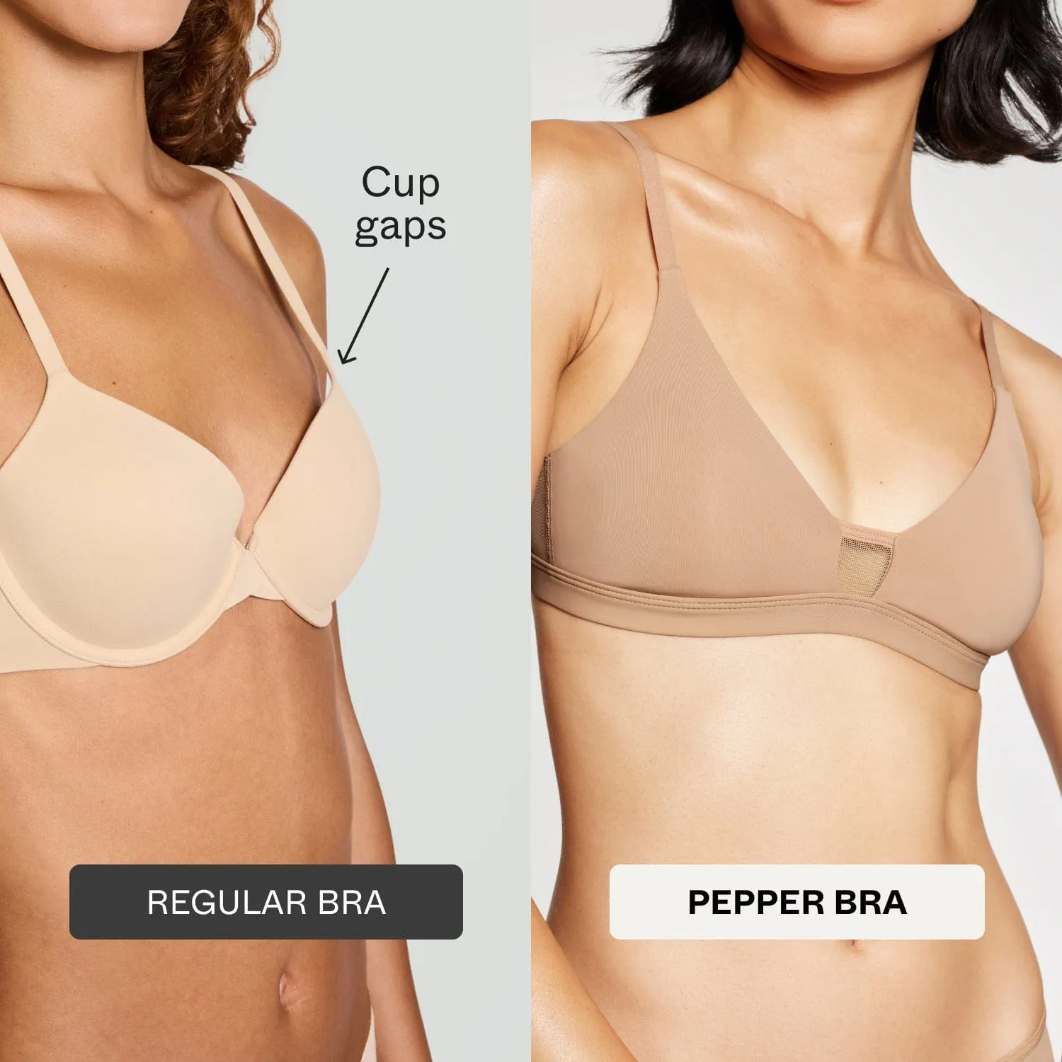 Limitless Wirefree Scoop Bra Ecru