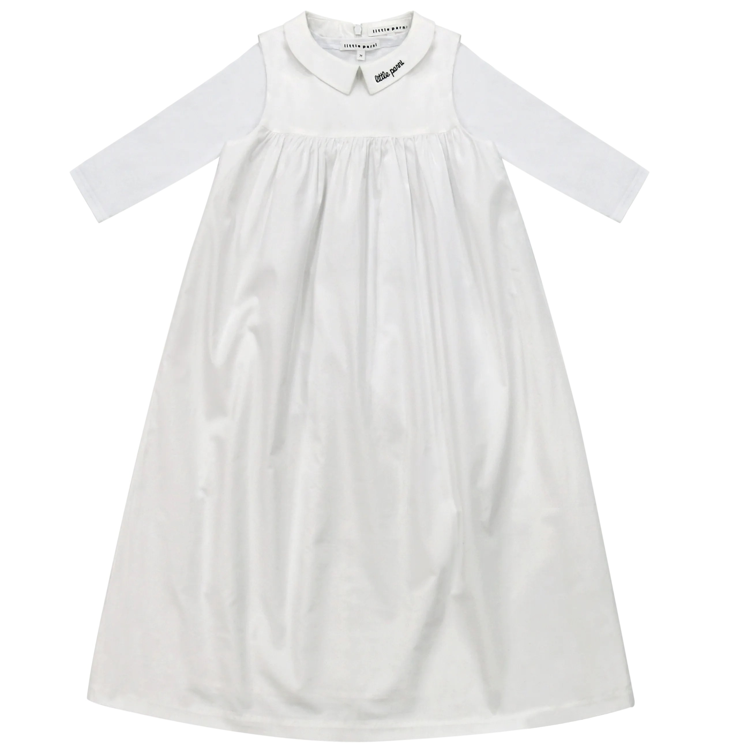 Logo collar jumper   t-shirt by Little Parni