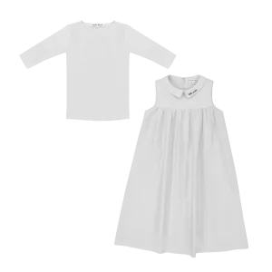 Logo collar jumper   t-shirt by Little Parni