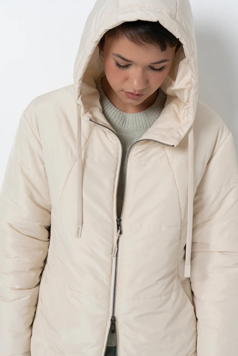 Long Puffer Jacket _ 157795 _ Milk