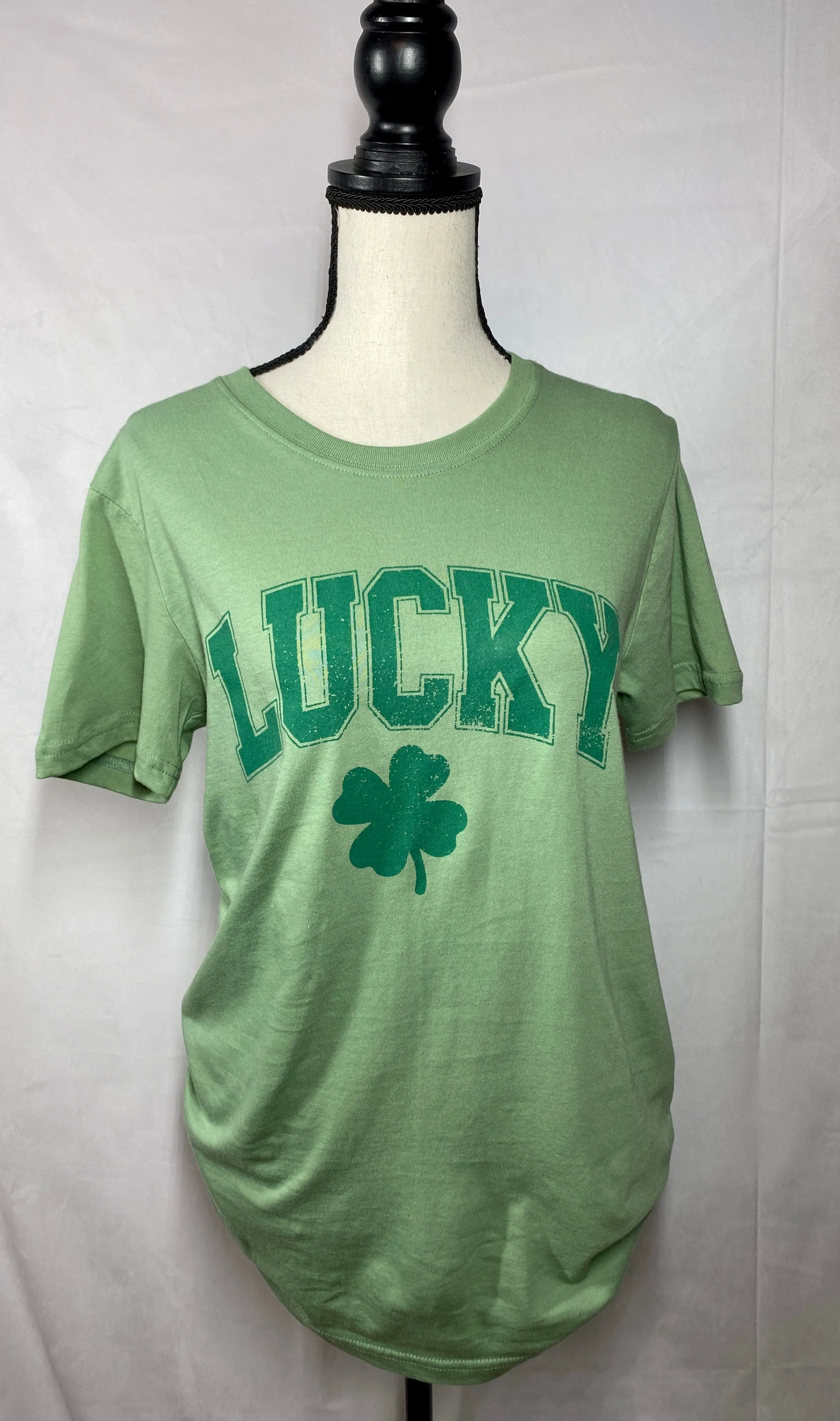 Lucky Green Retro Tee