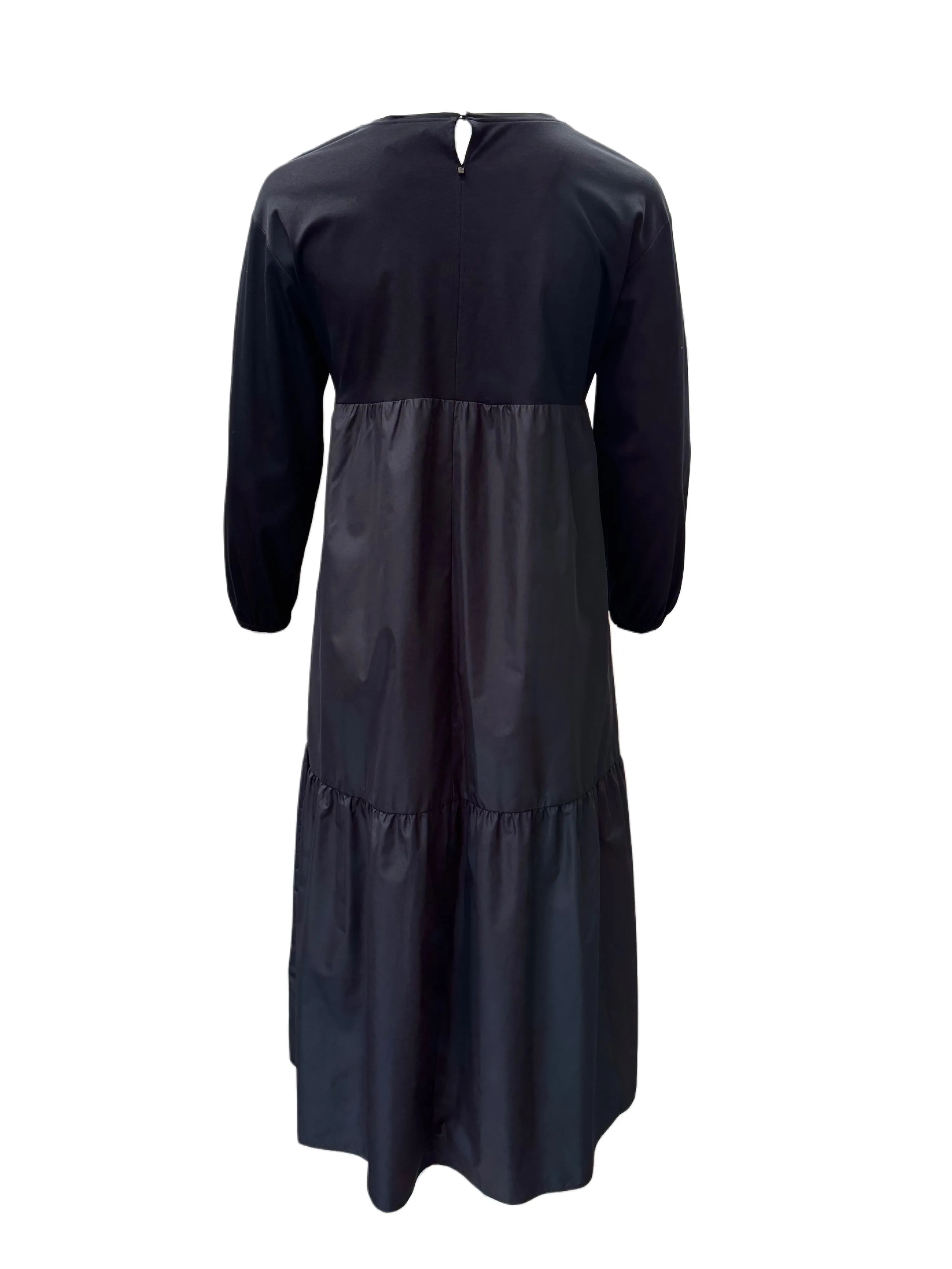 Marina Rinaldi Women's Black Decimale Shift Dress NWT