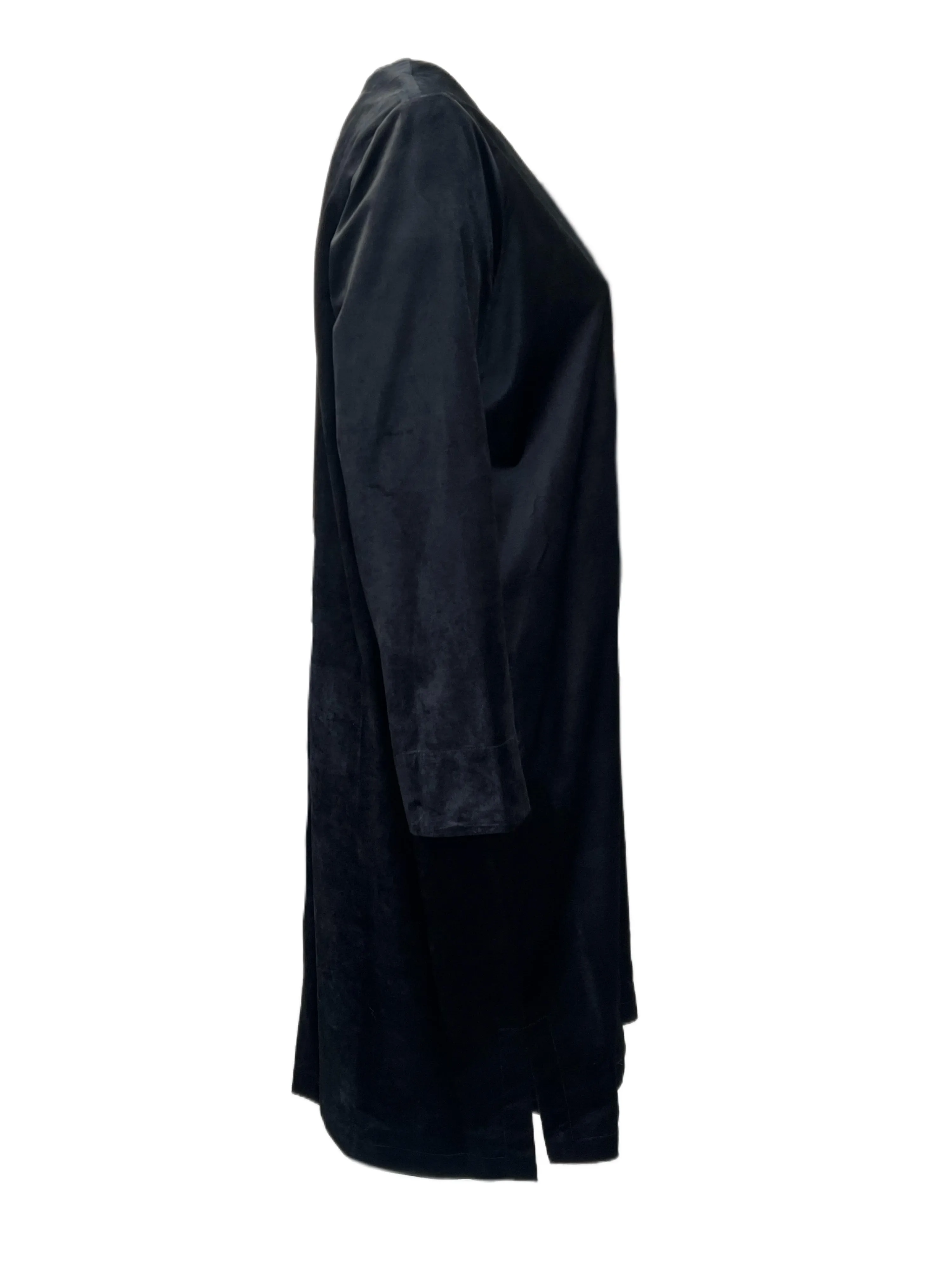 Marina Rinaldi Women's Black Dedalo Button Down Shift Dress NWT