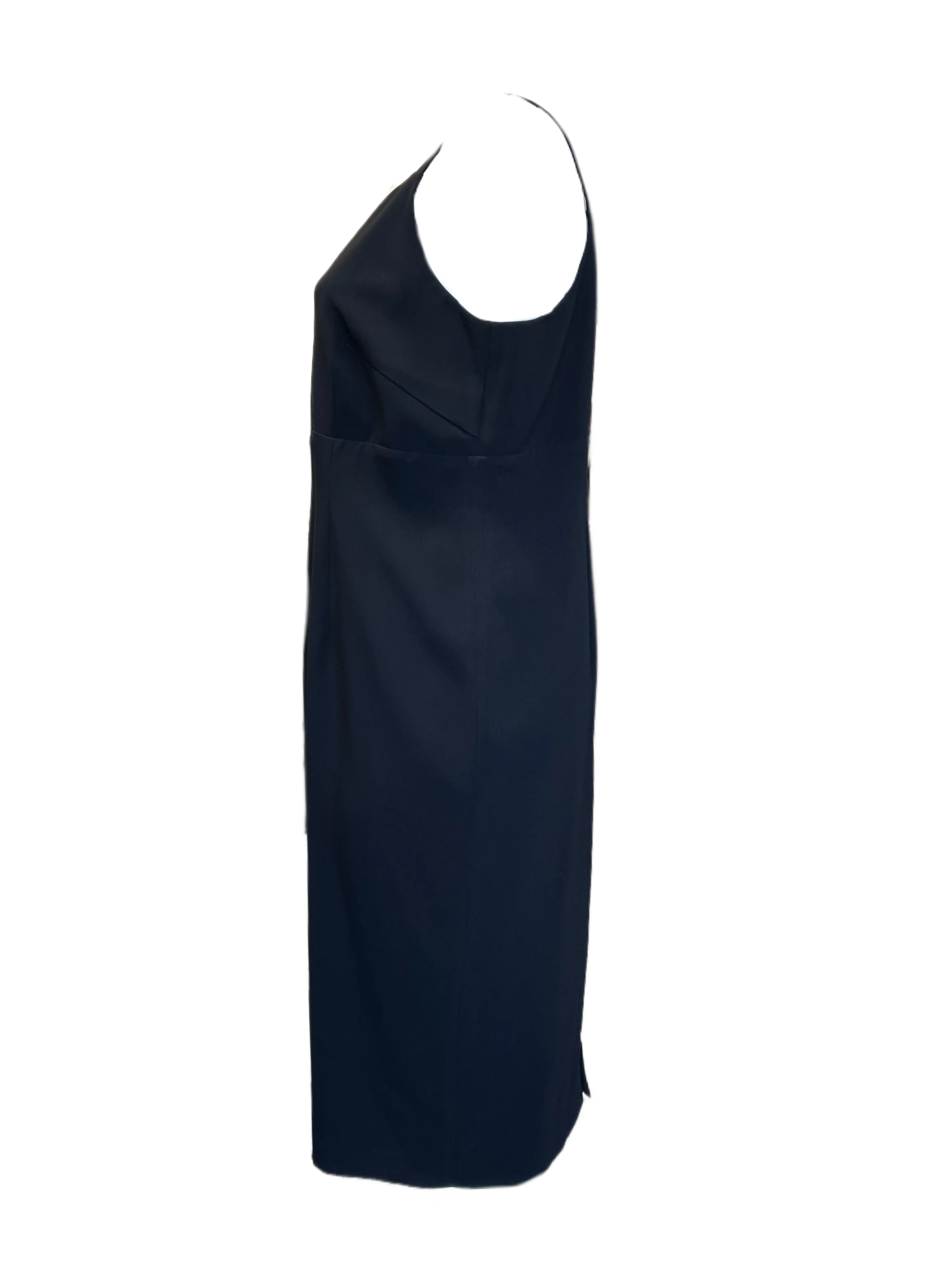 Marina Rinaldi Women's Black Diploide Shift Dress NWT