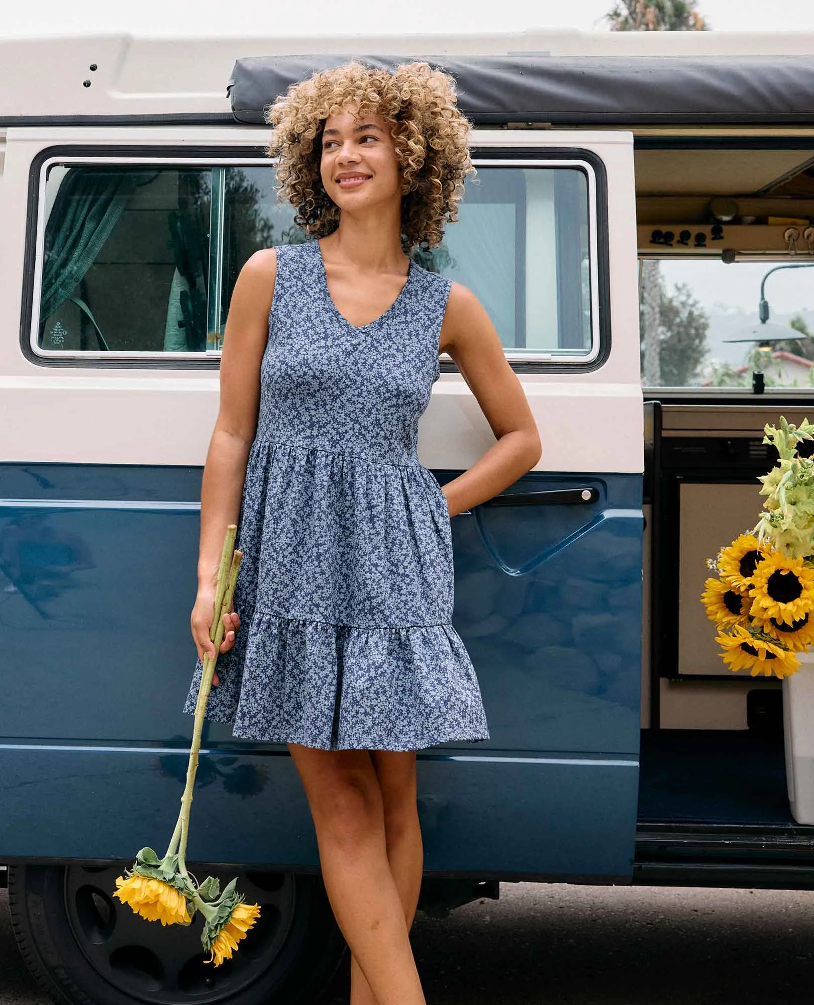 Marley Tiered Sleeveless Dress