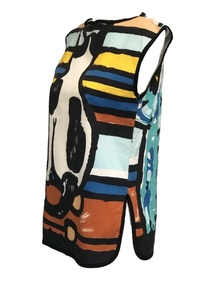Michaele Vollbrach Art To Wear Cat Blouse