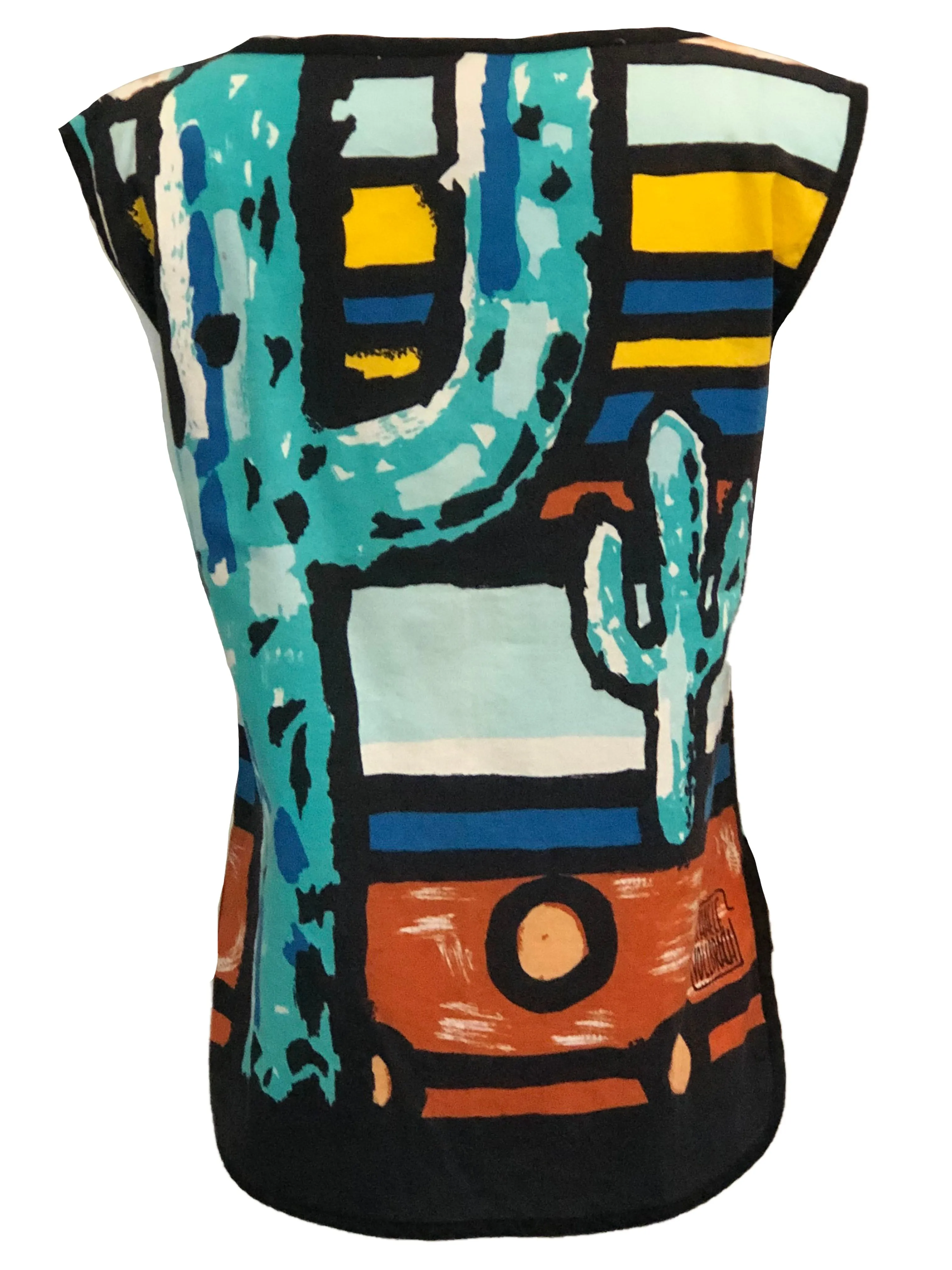 Michaele Vollbrach Art To Wear Cat Blouse