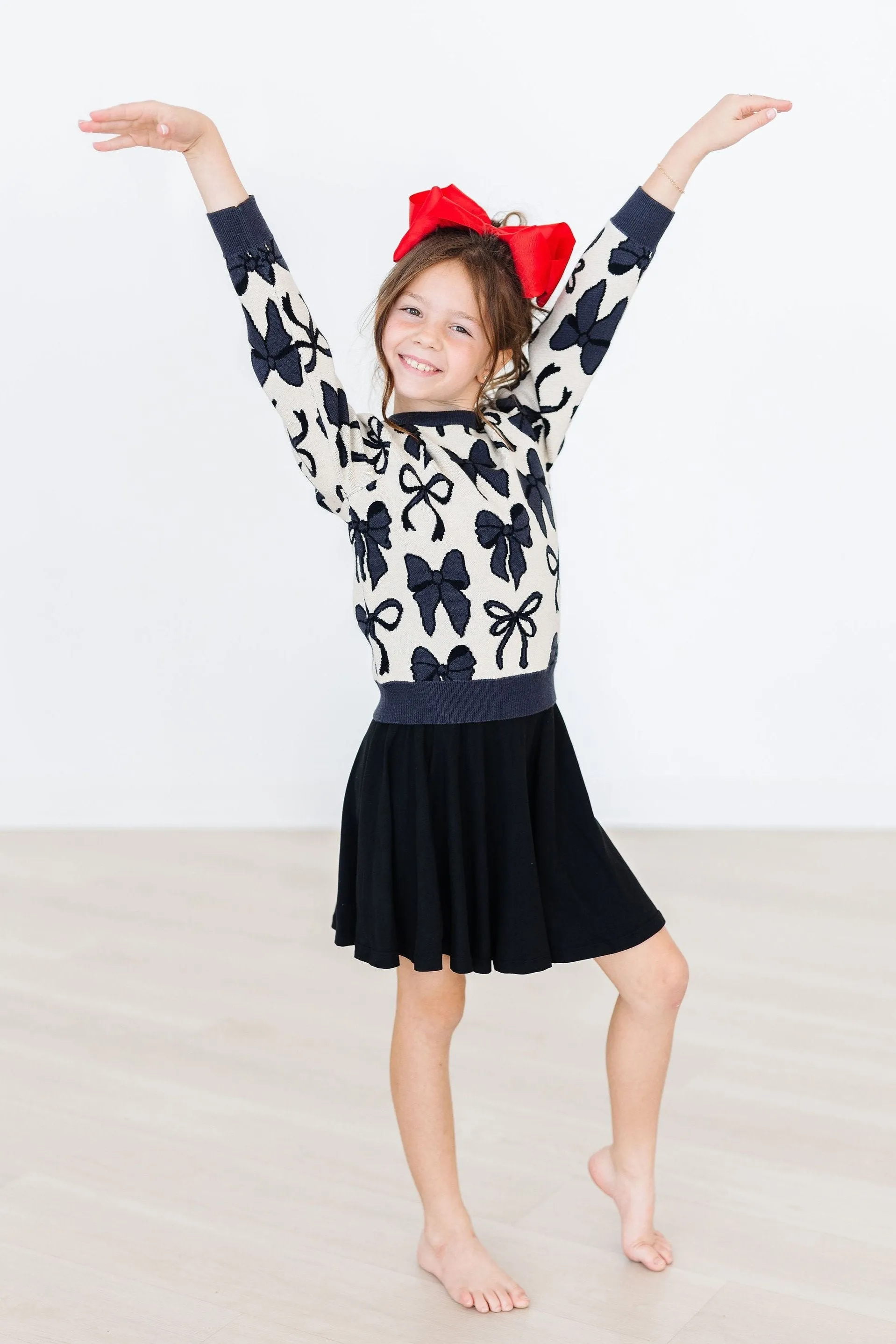 Mila & Rose Twirl Skort - Black