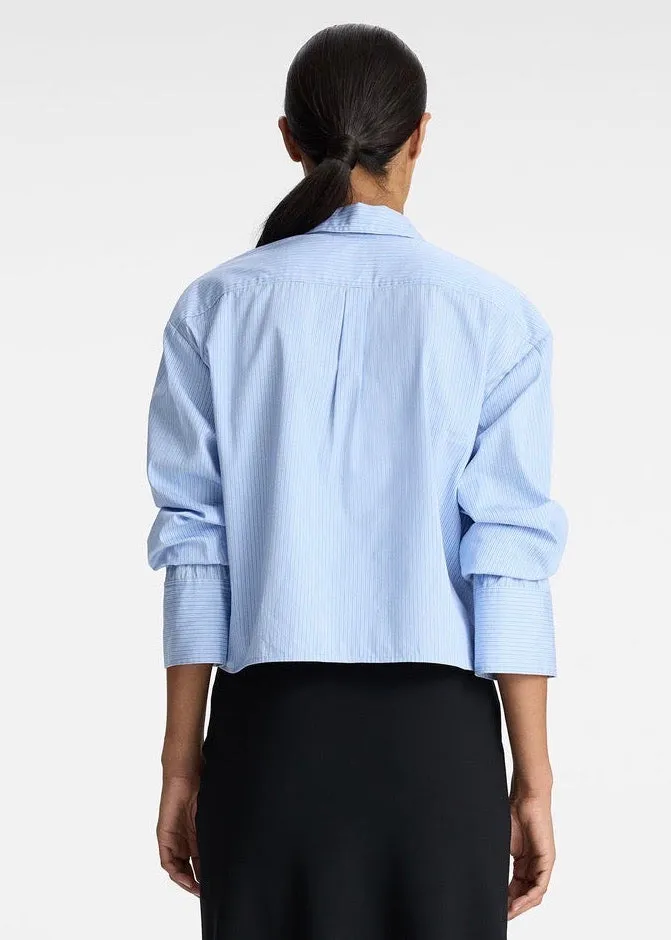 Monica II Top (Spring Navy/White)